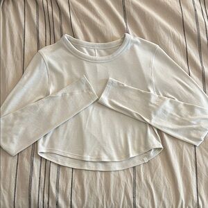 Lululemon Long Sleeve Crop Top